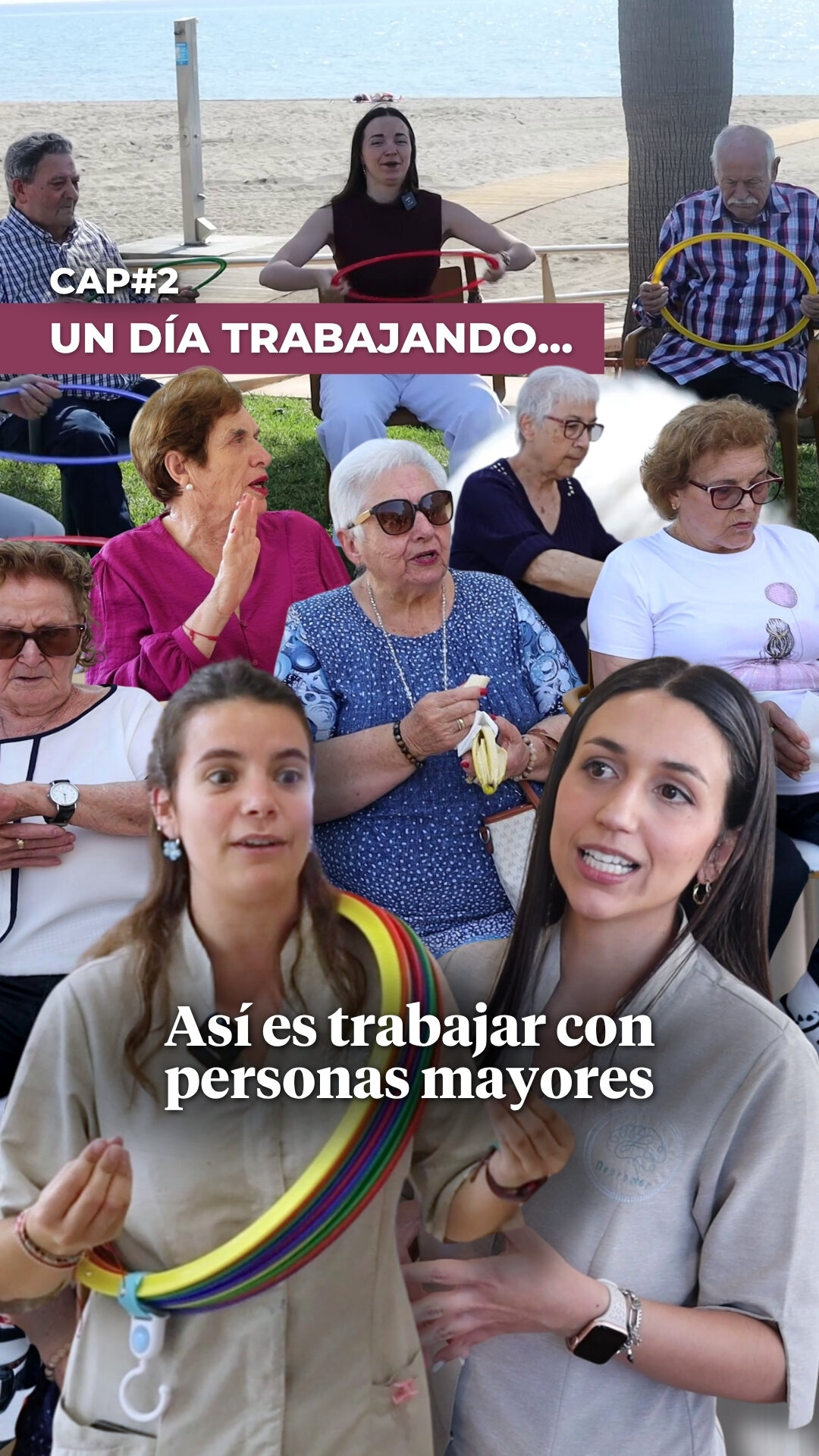 Cap.2 UN DÍA TRABAJANDO… con personas mayores | Así funciona un centro de día