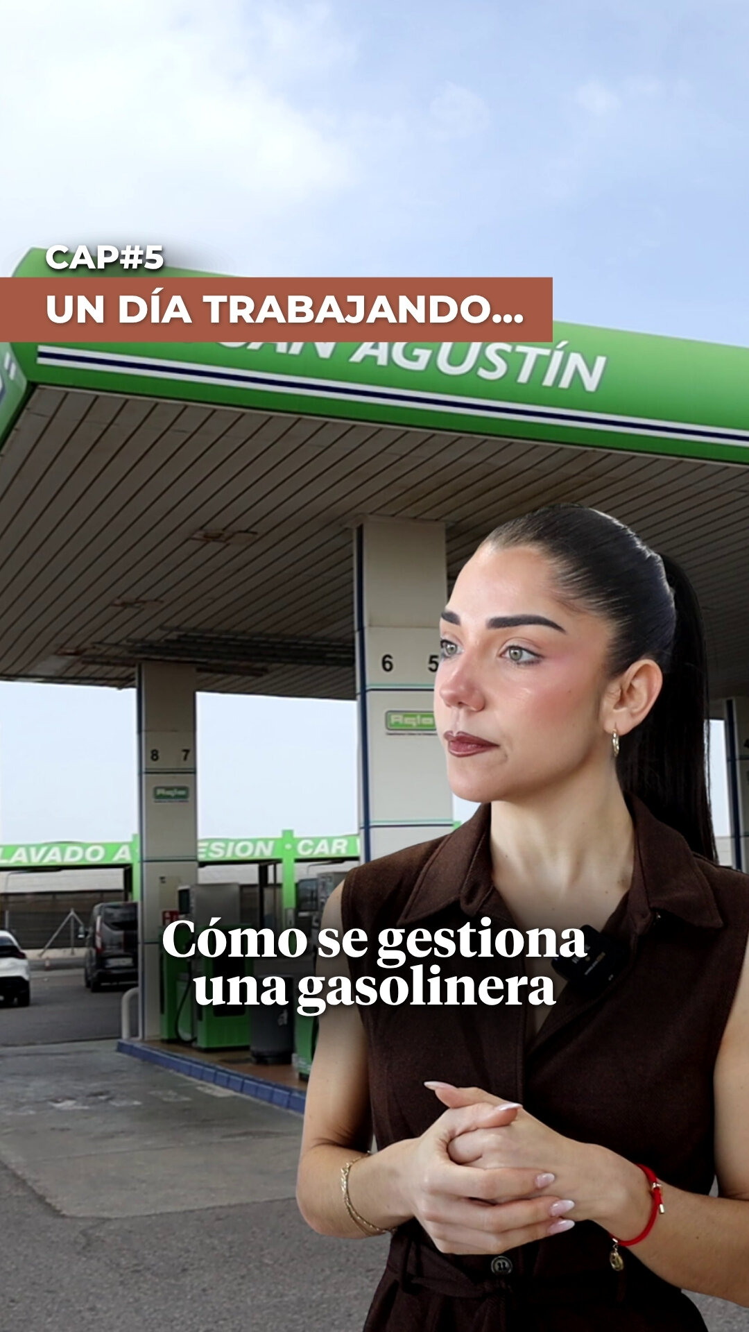 Cap.5 UN DÍA TRABAJANDO… como gerente de gasolinera | Así es ser autónoma con 25 años