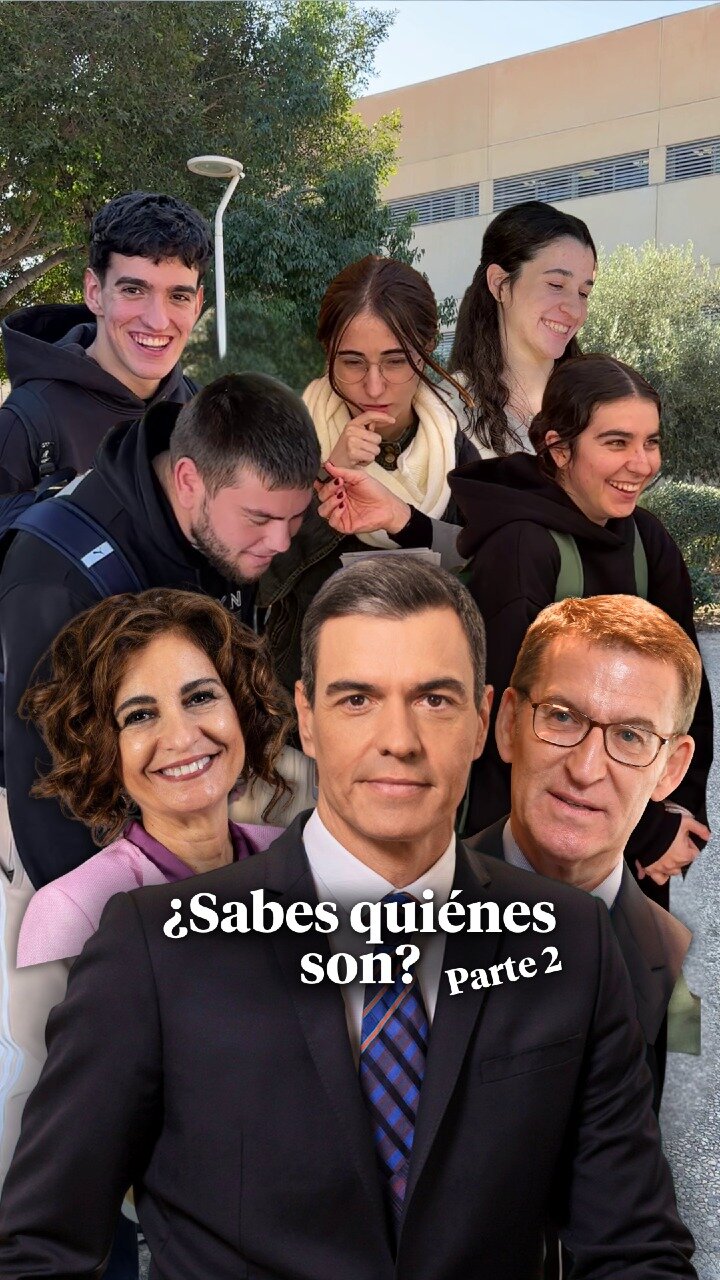 ¿Los jóvenes universitarios saben quiénes son los protagonistas de la política en España? 🤔 PARTE 2